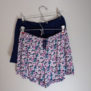 🌸 matching sleep shorts